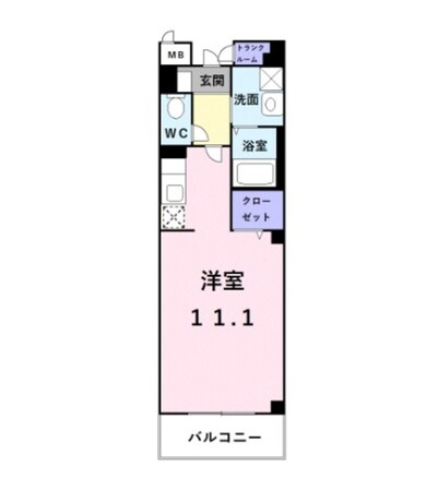 新金岡駅 徒歩17分 3階の物件間取画像